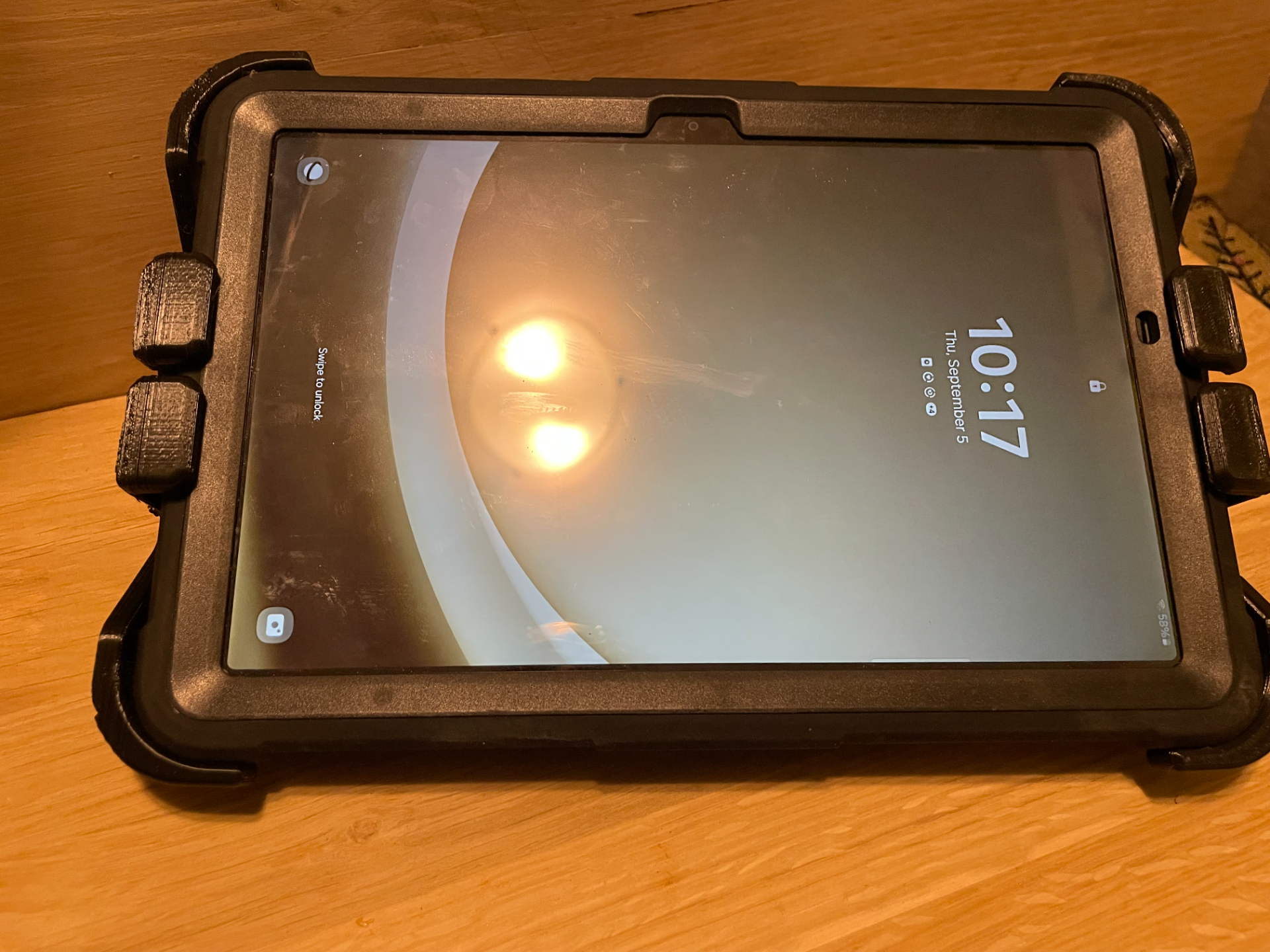 1" Ball mount Holder for Galaxy A9+ (In a case)
