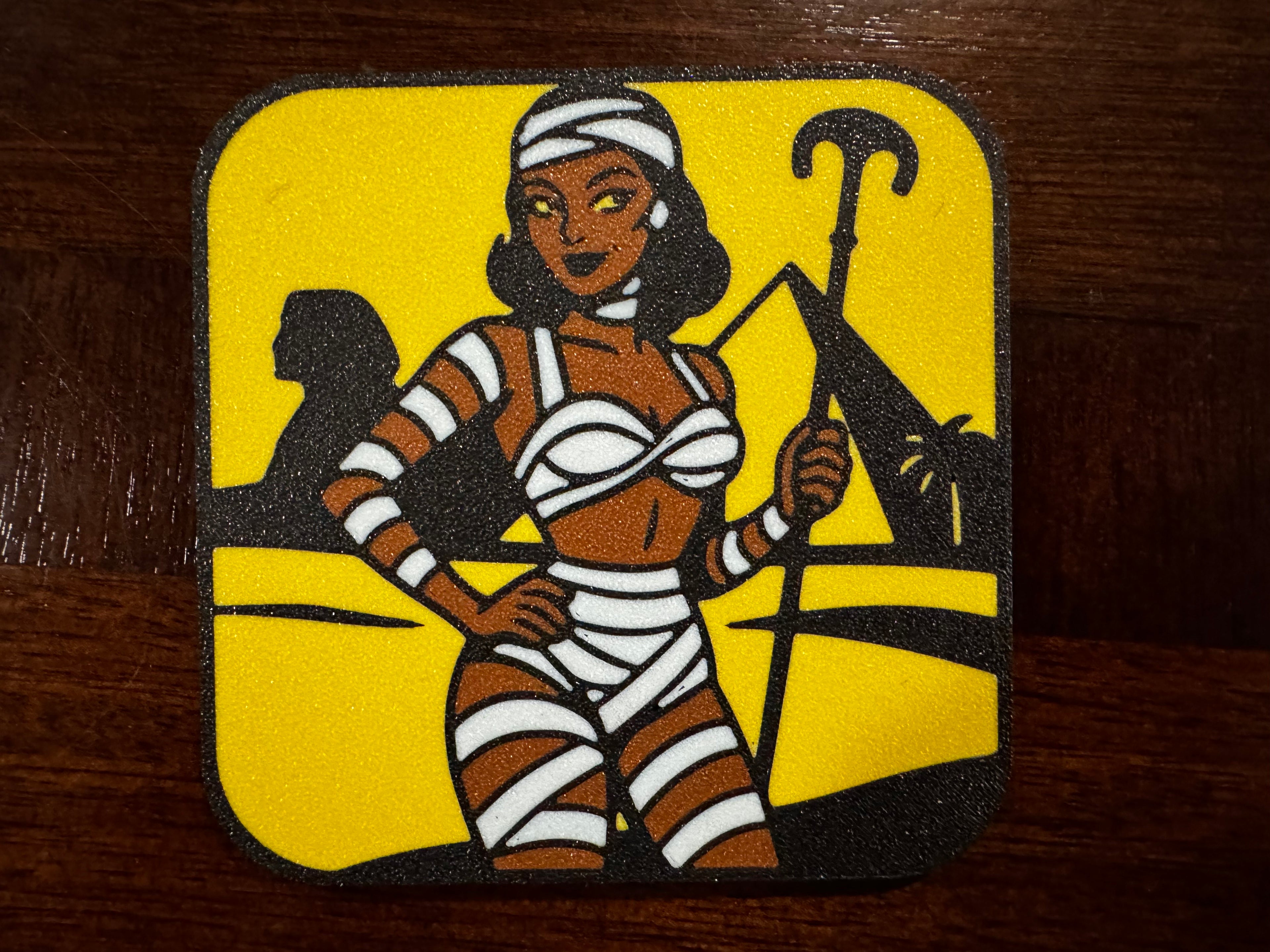 Classic Monster Pinups - Halloween Coasters