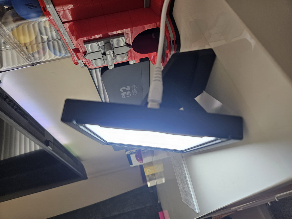 Bambu Lithophane Frame Plug Secures diffuser Panel
