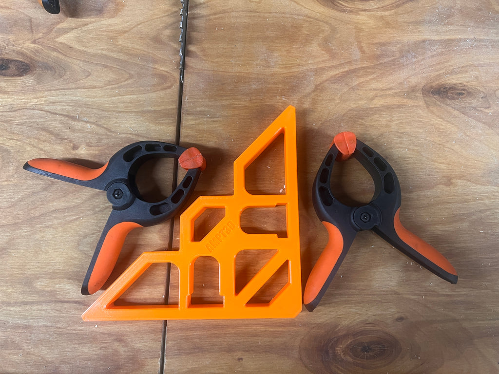 Spannwinkel Montagehilfe / clamping mounting angle