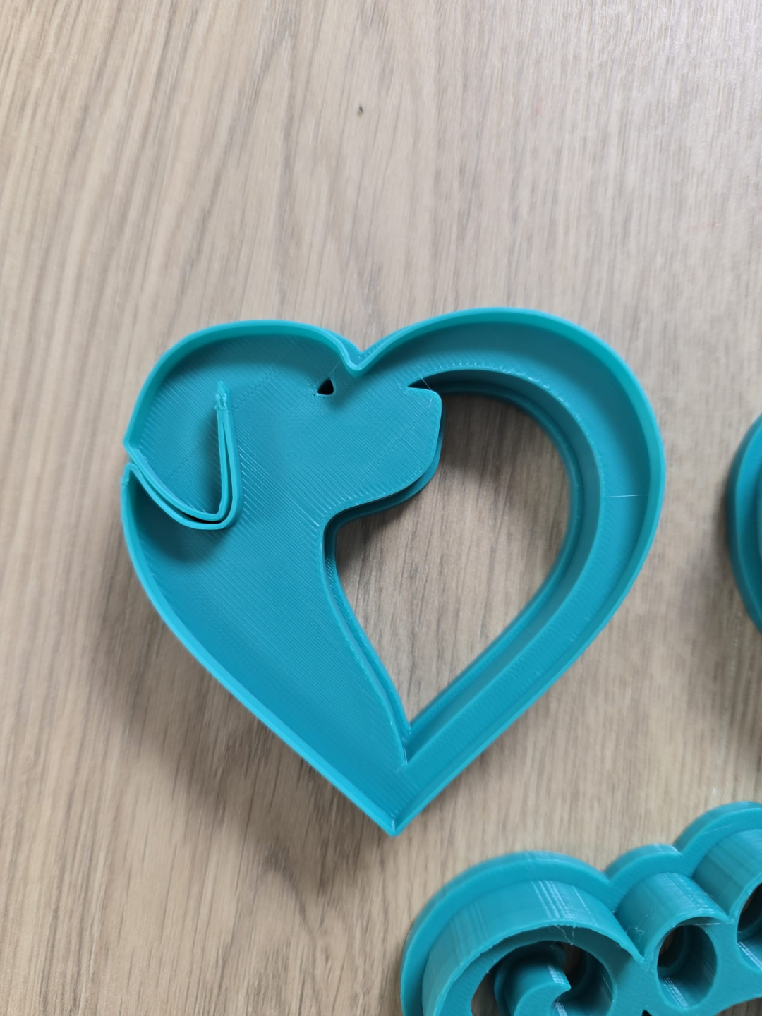 Dog Love Cookie Cutter Gift Valentine Fun Dough
