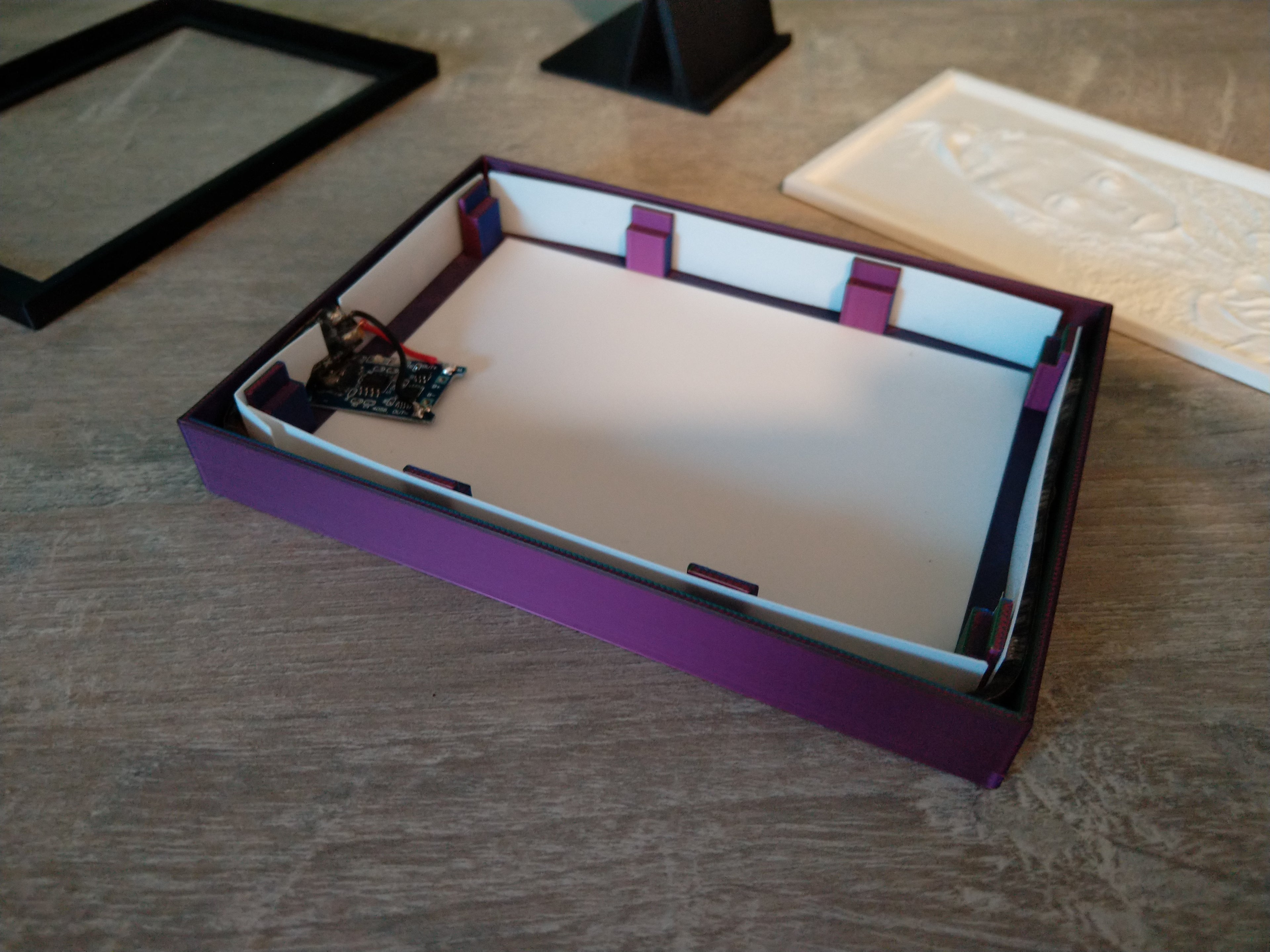 Lithopane Frame Slim for LED strip