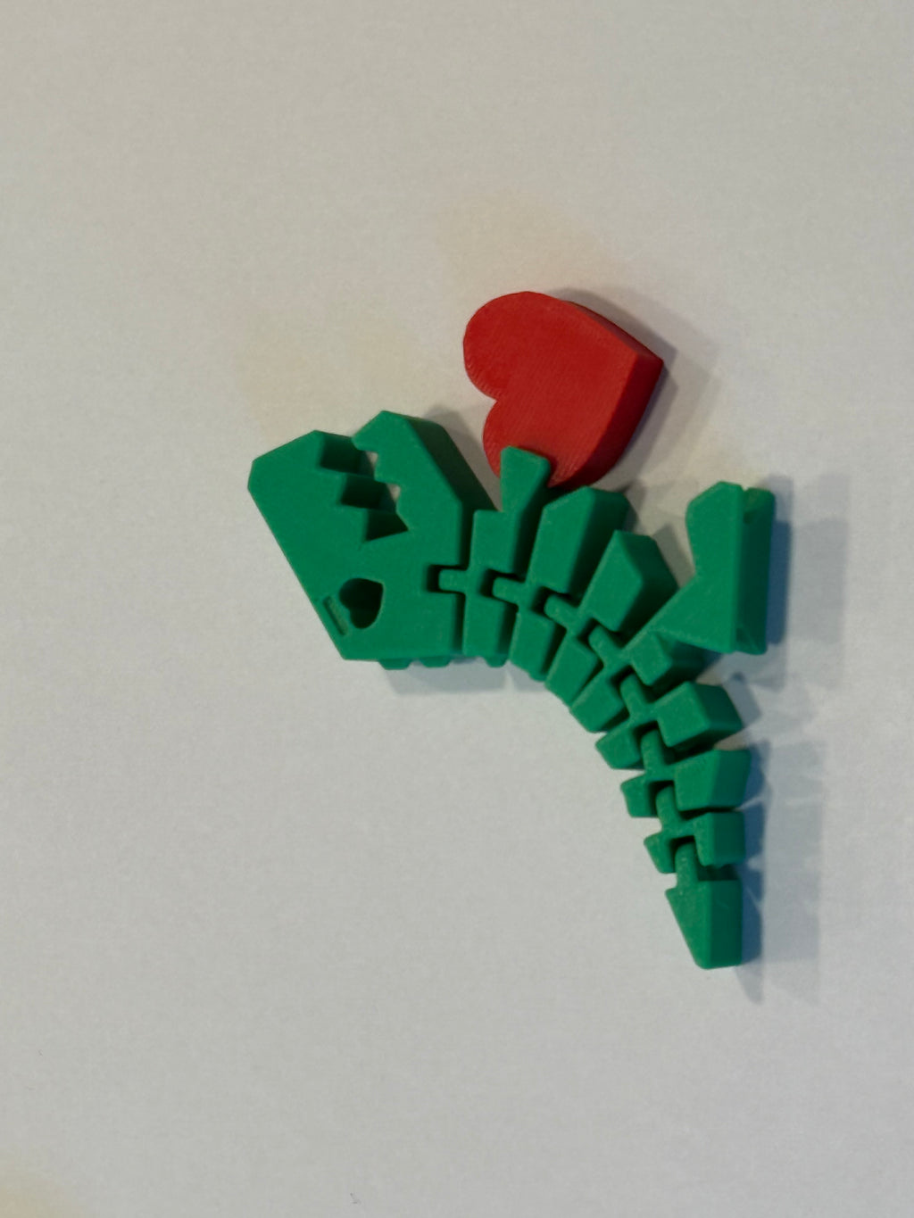Flexi Rex With Heart For Valentine's Day