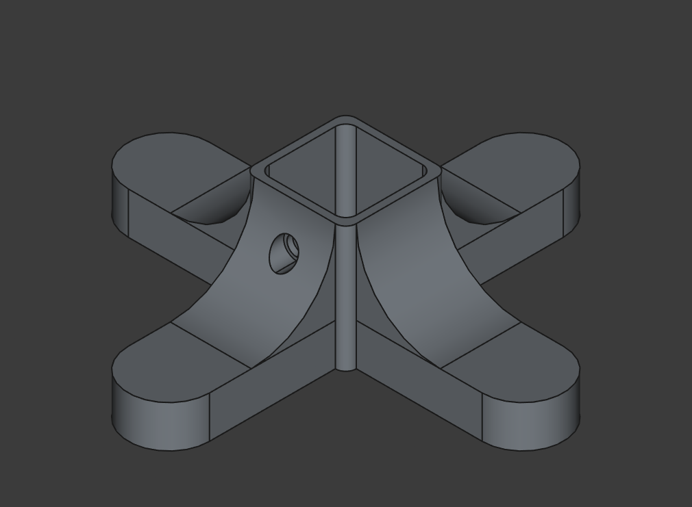 Vertical T-Slot Foot/Holder