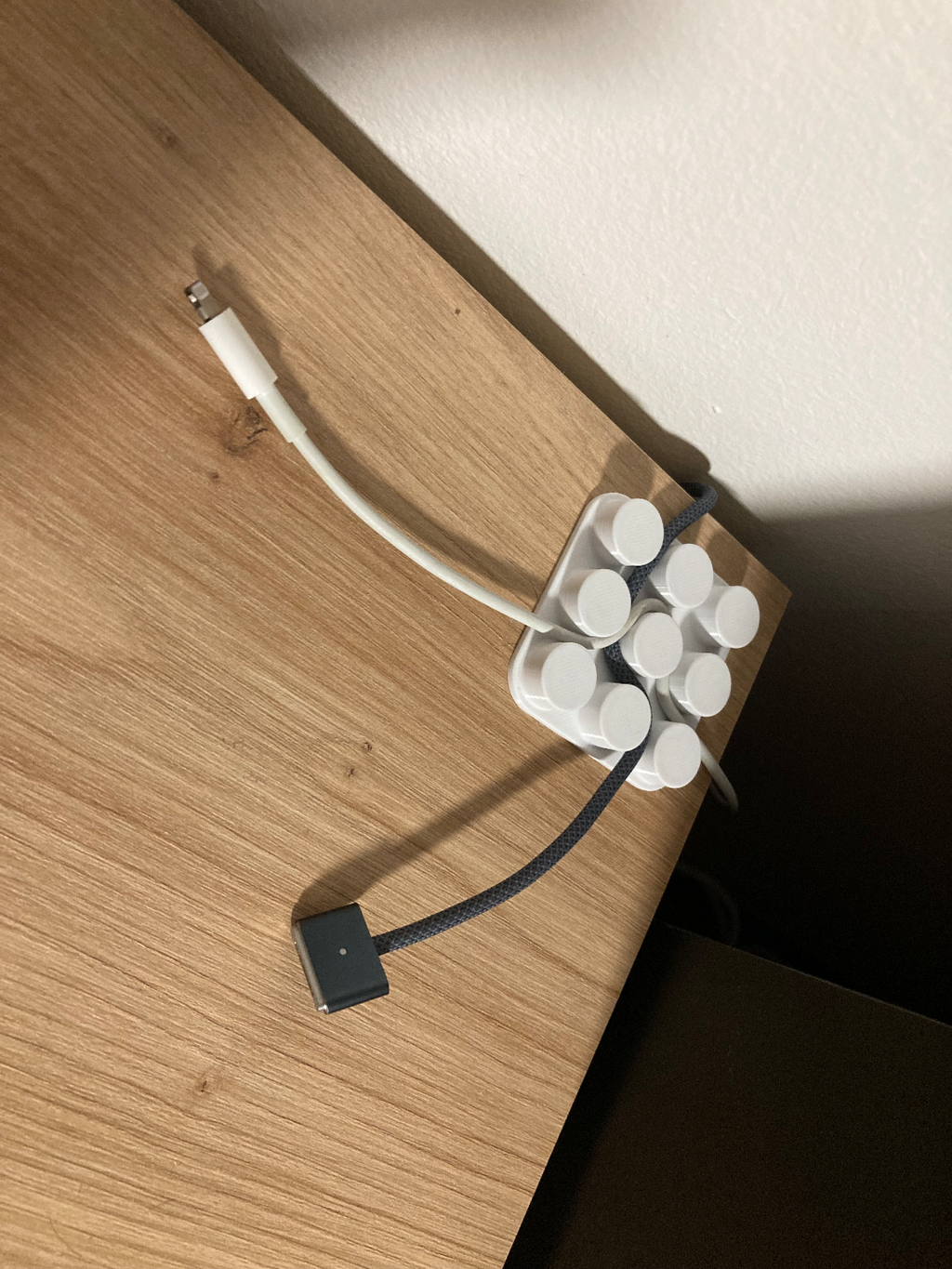 Brick like cable holder
