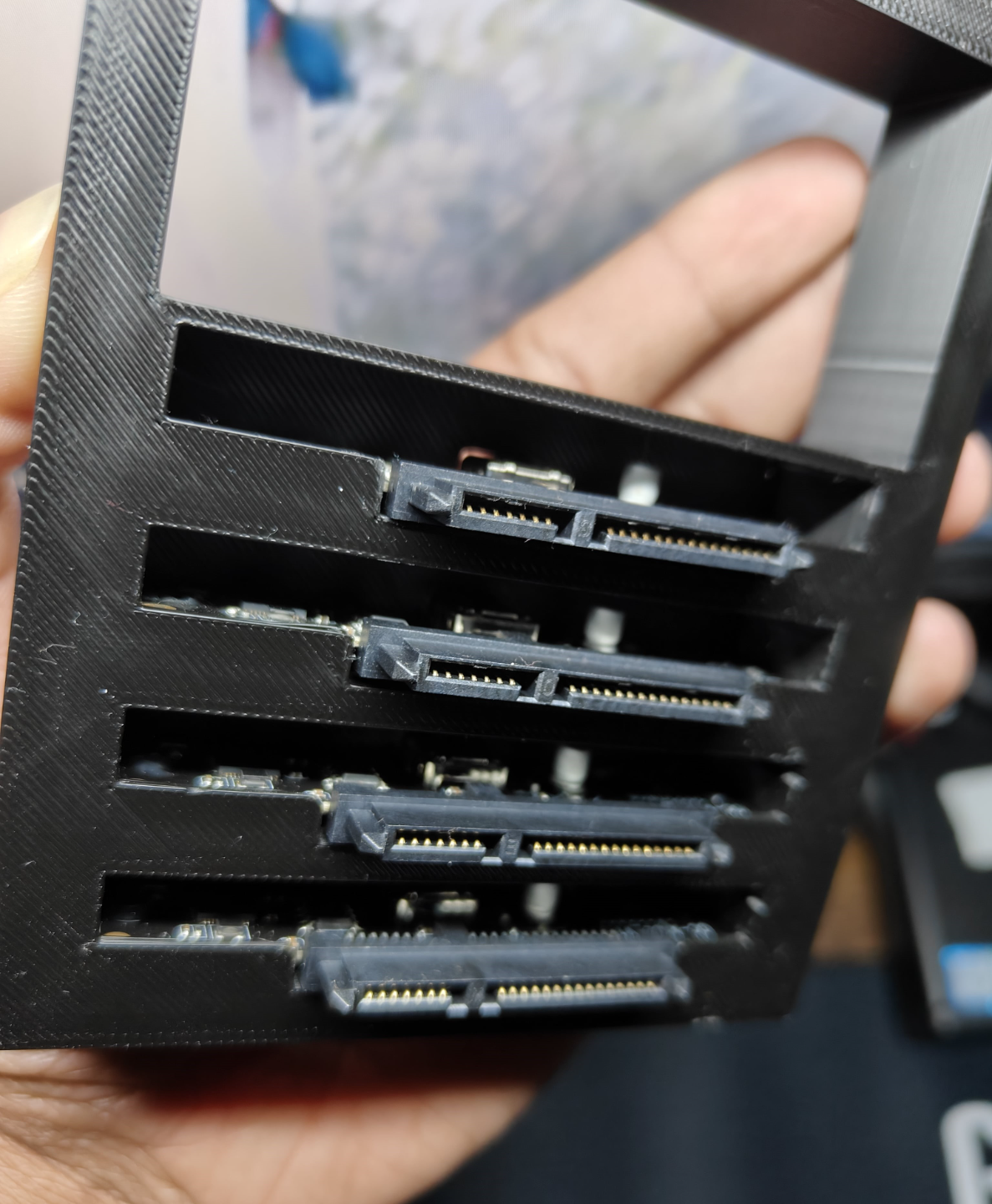 Raspberry PI NAS Enclosure For 2.5in 4xHDD/SSD