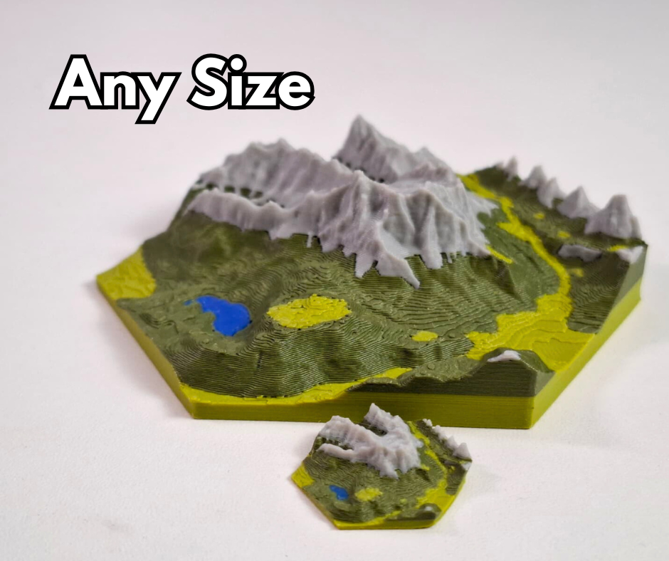 Hiking and Cycling Map Generator | TrailPrint3D
