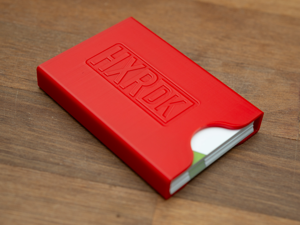 Sleek business and credit card holder