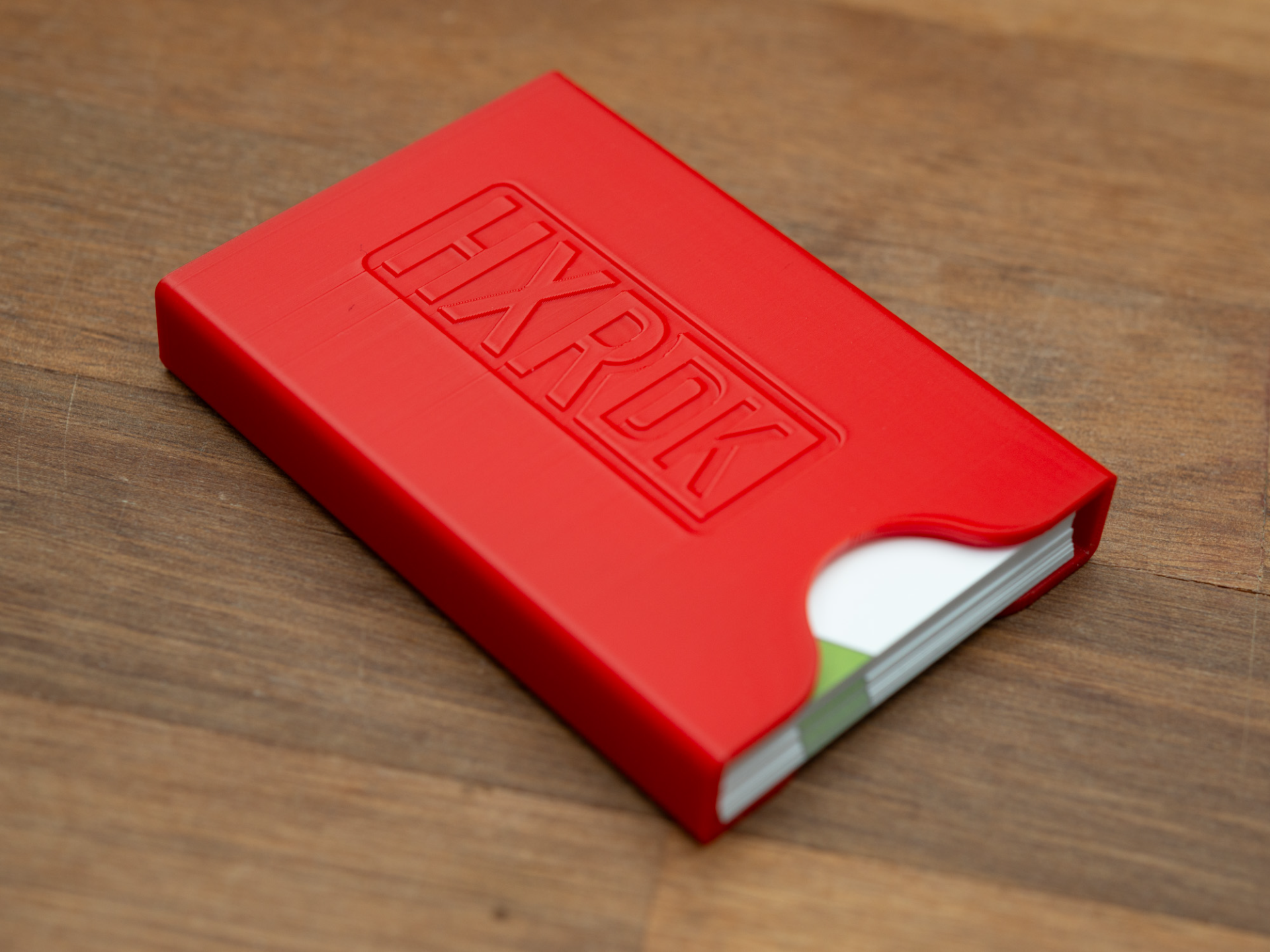 Sleek business and credit card holder