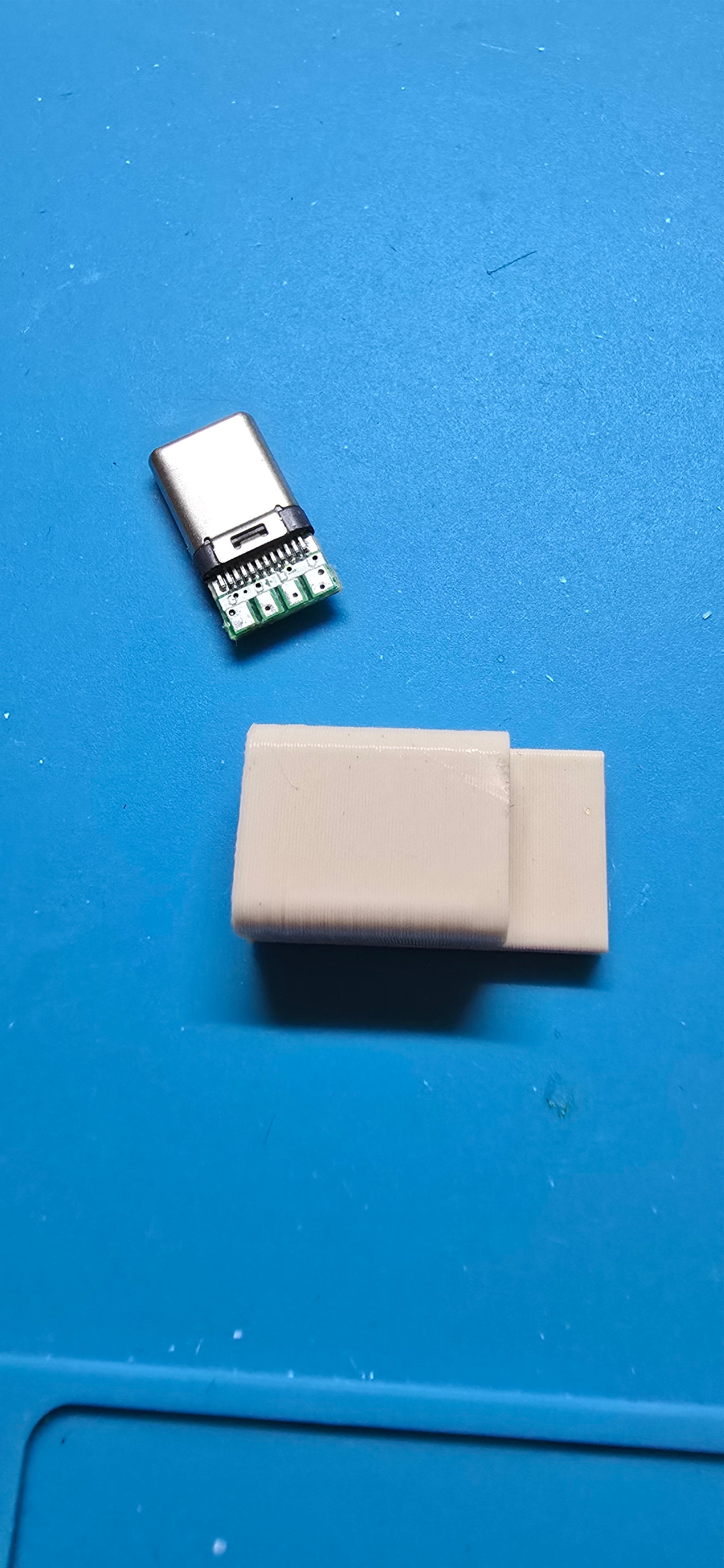 USB type-c plug soldering tool