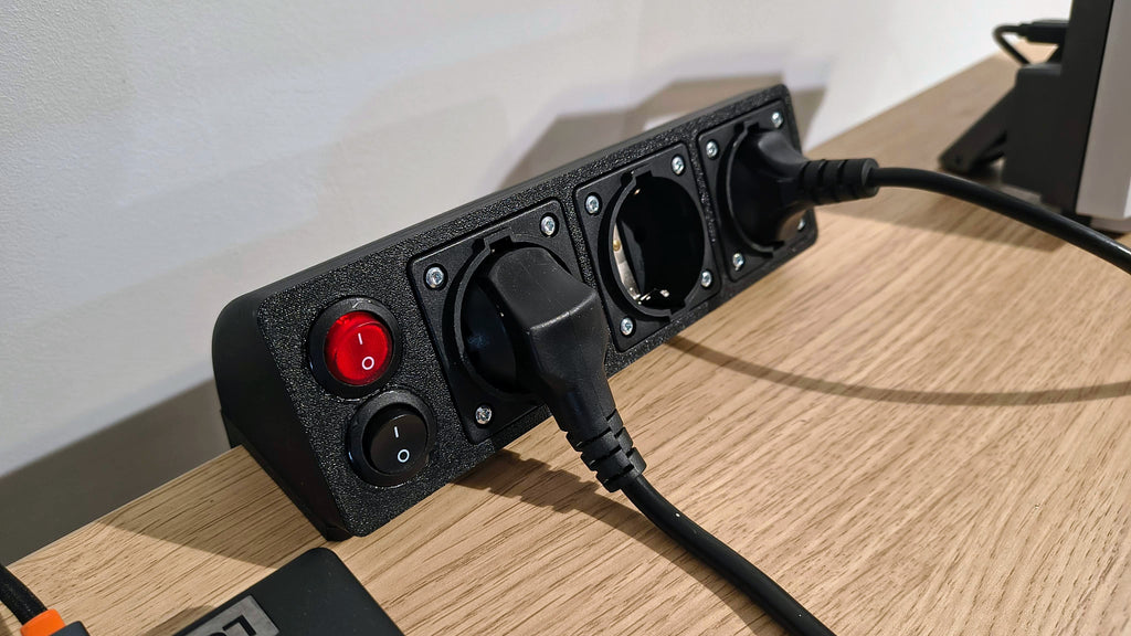 Desk Power Station & Strip - PCE Industrial Grade