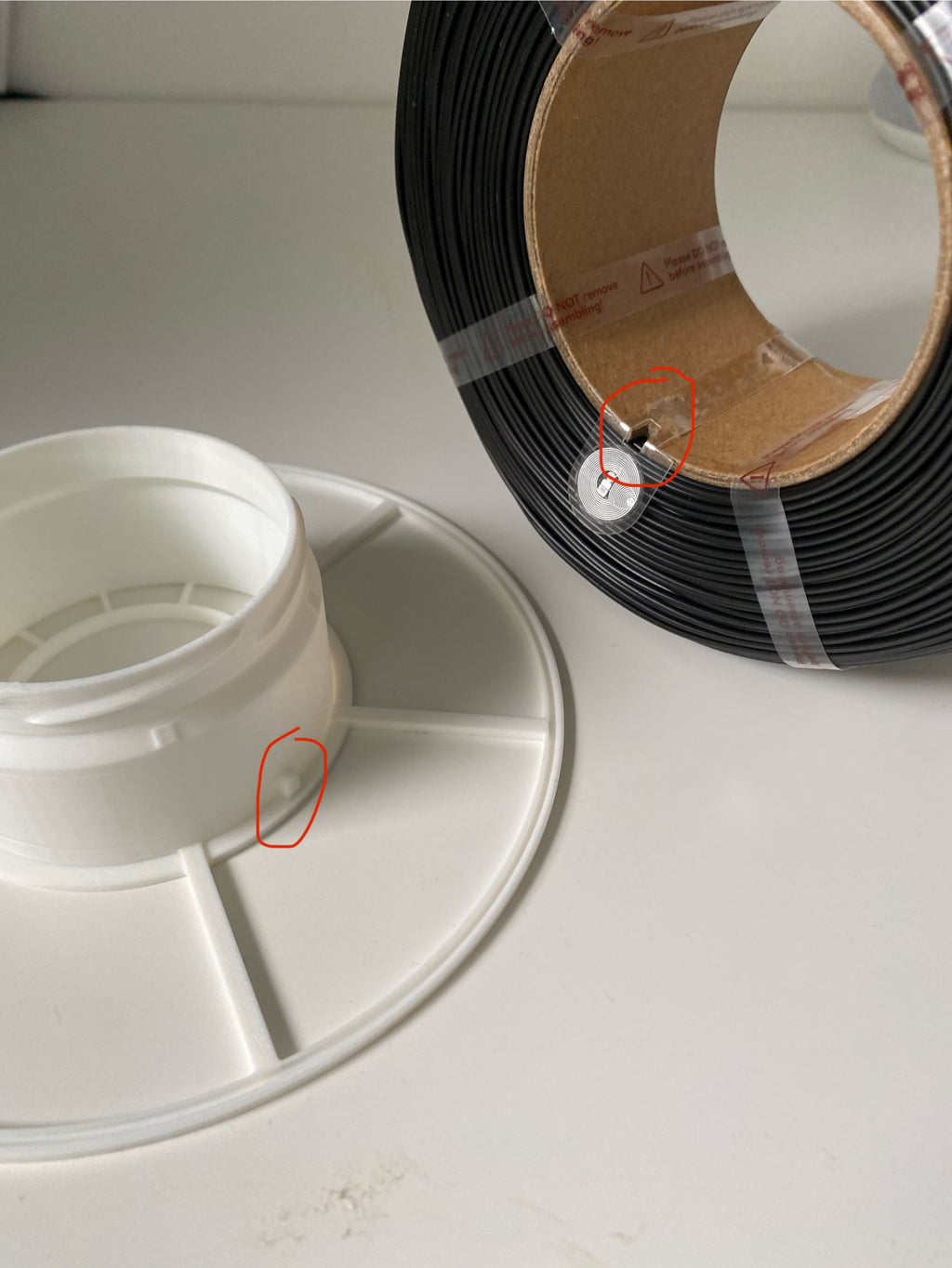 Lightest fastest bambu lab refill spool (mini) V2