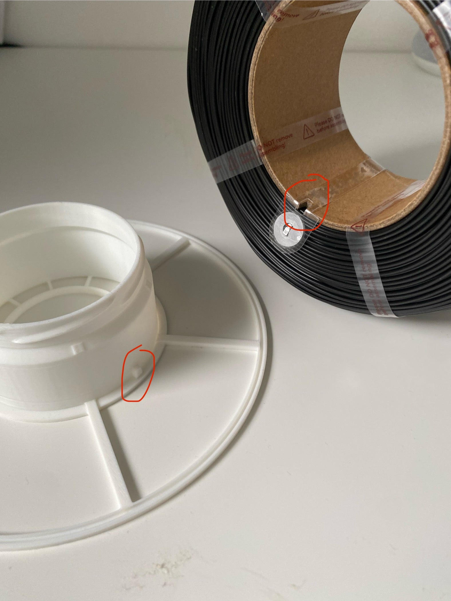 Lightest fastest bambu lab refill spool (mini) V2