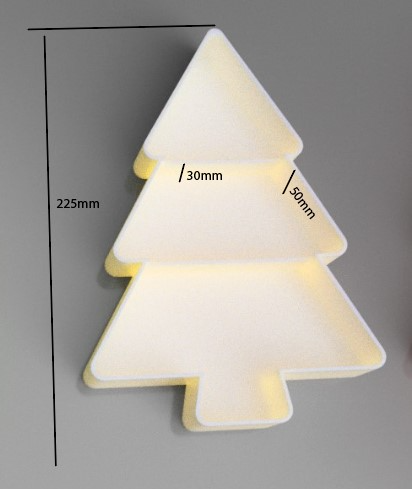 Christmas Tree-Shaped Snack Serving Tray