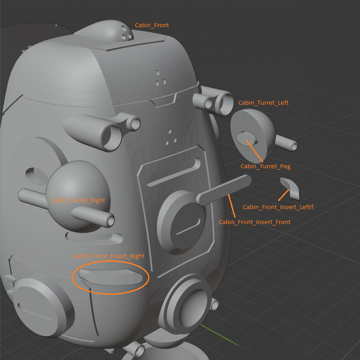 Tachikoma from Ghost in The Shell