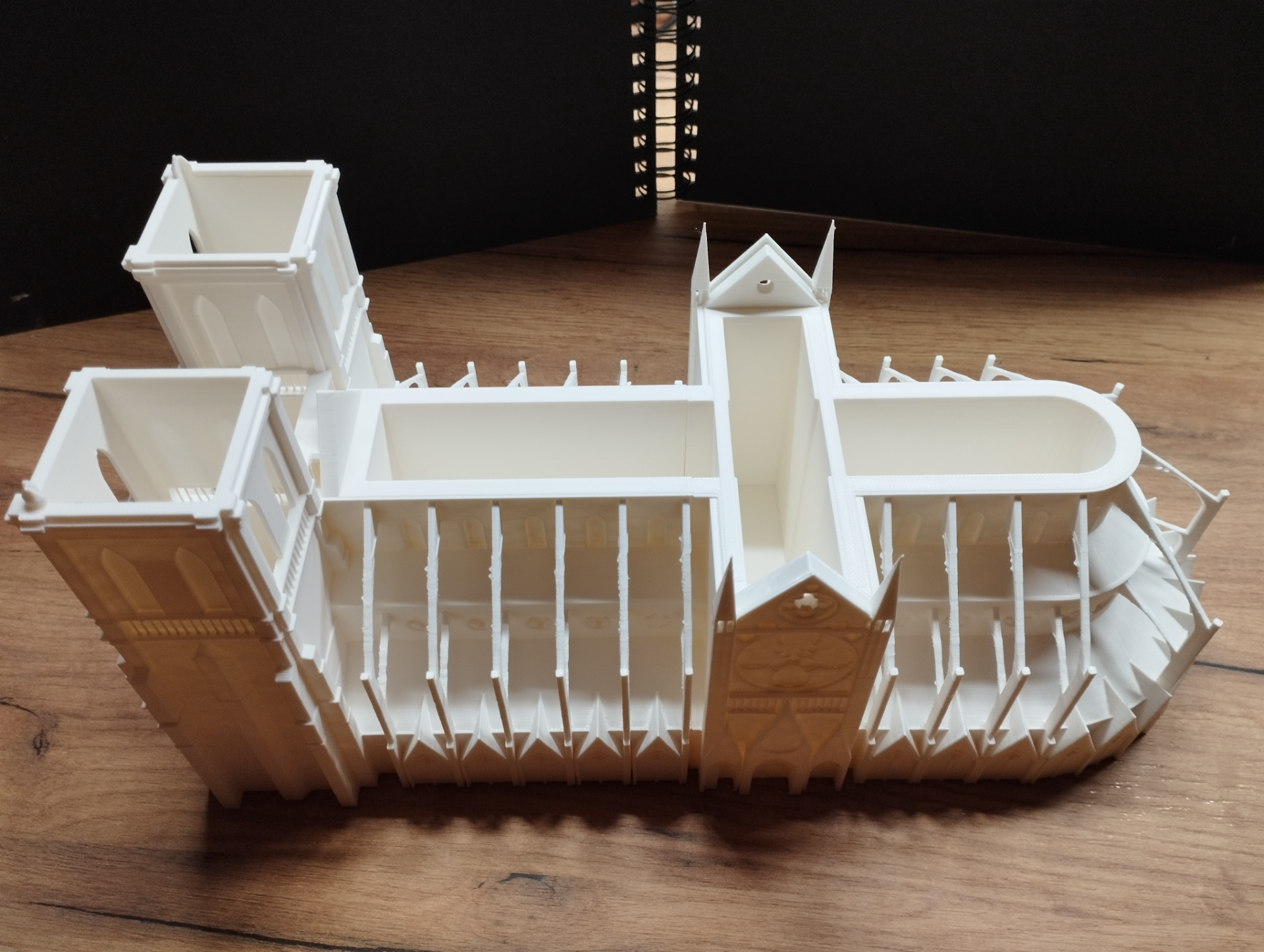 Notre Dame desk organizer