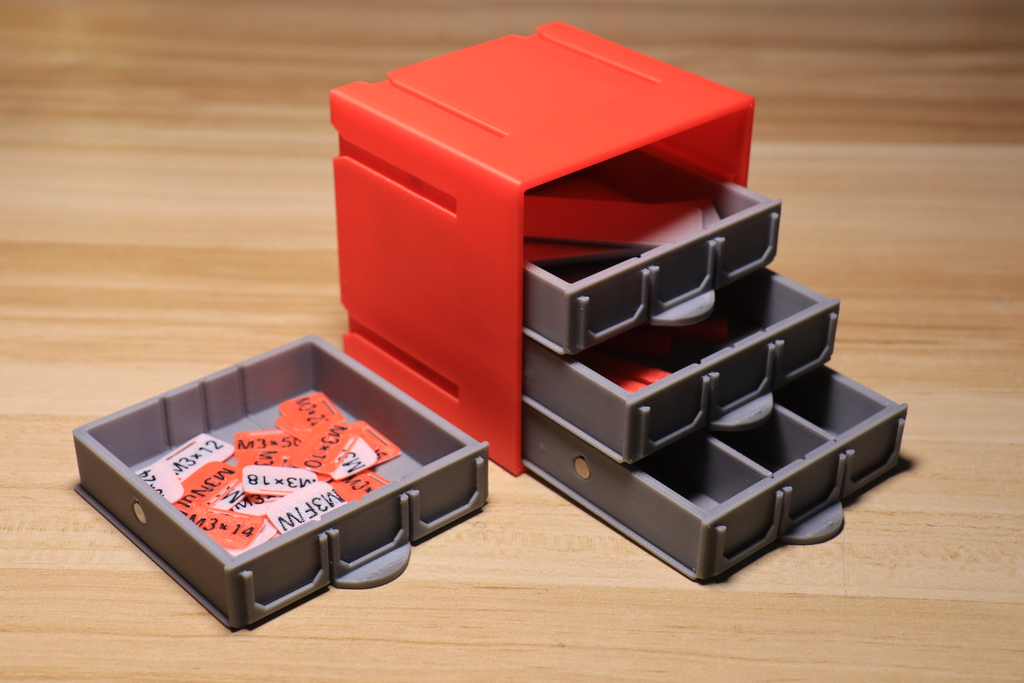 0支撑磁吸自锁收纳盒 Zero support magnetic self-locking storage box