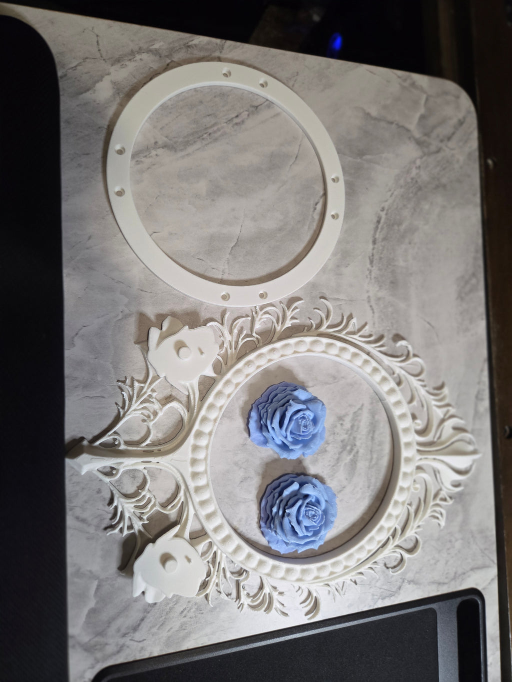 Gothic Rose Frame 5 inch