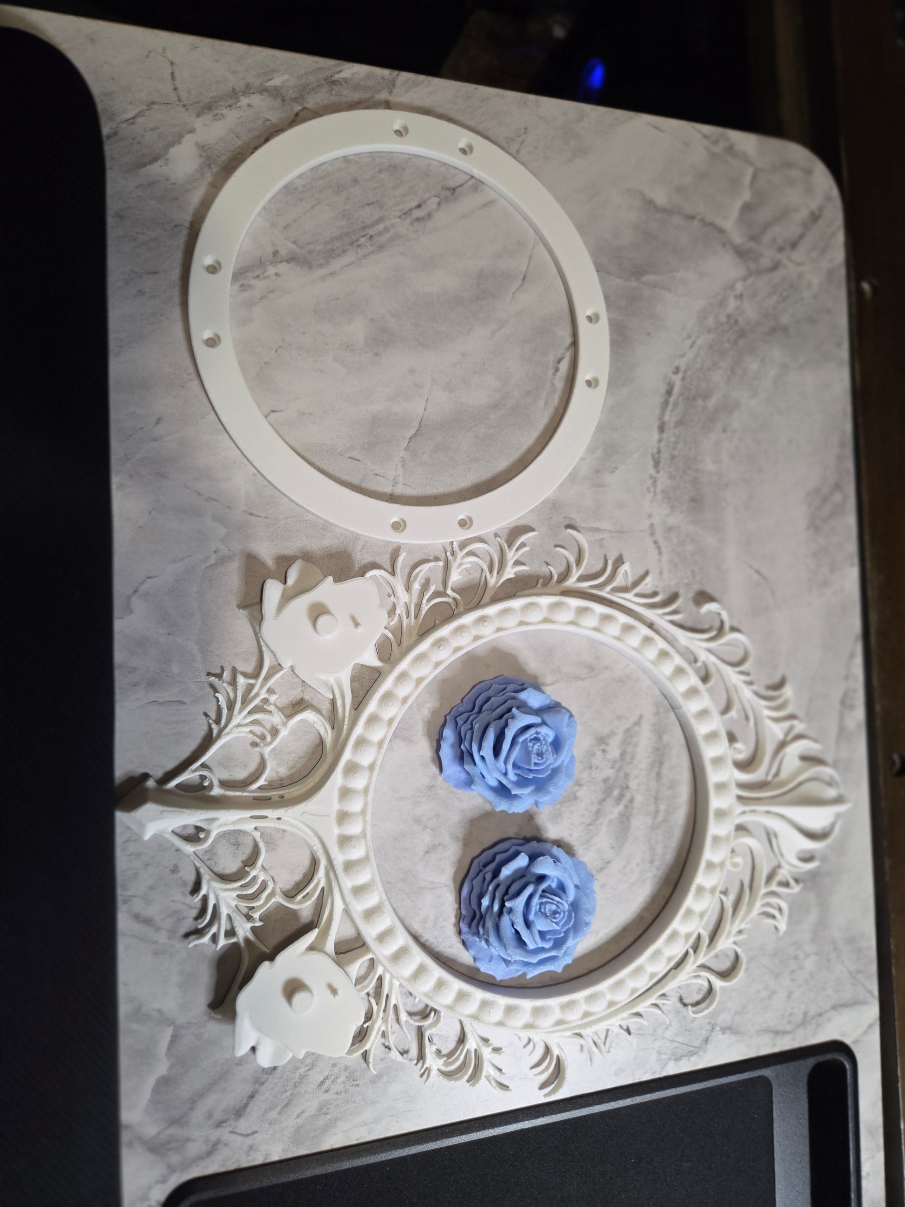 Gothic Rose Frame 5 inch