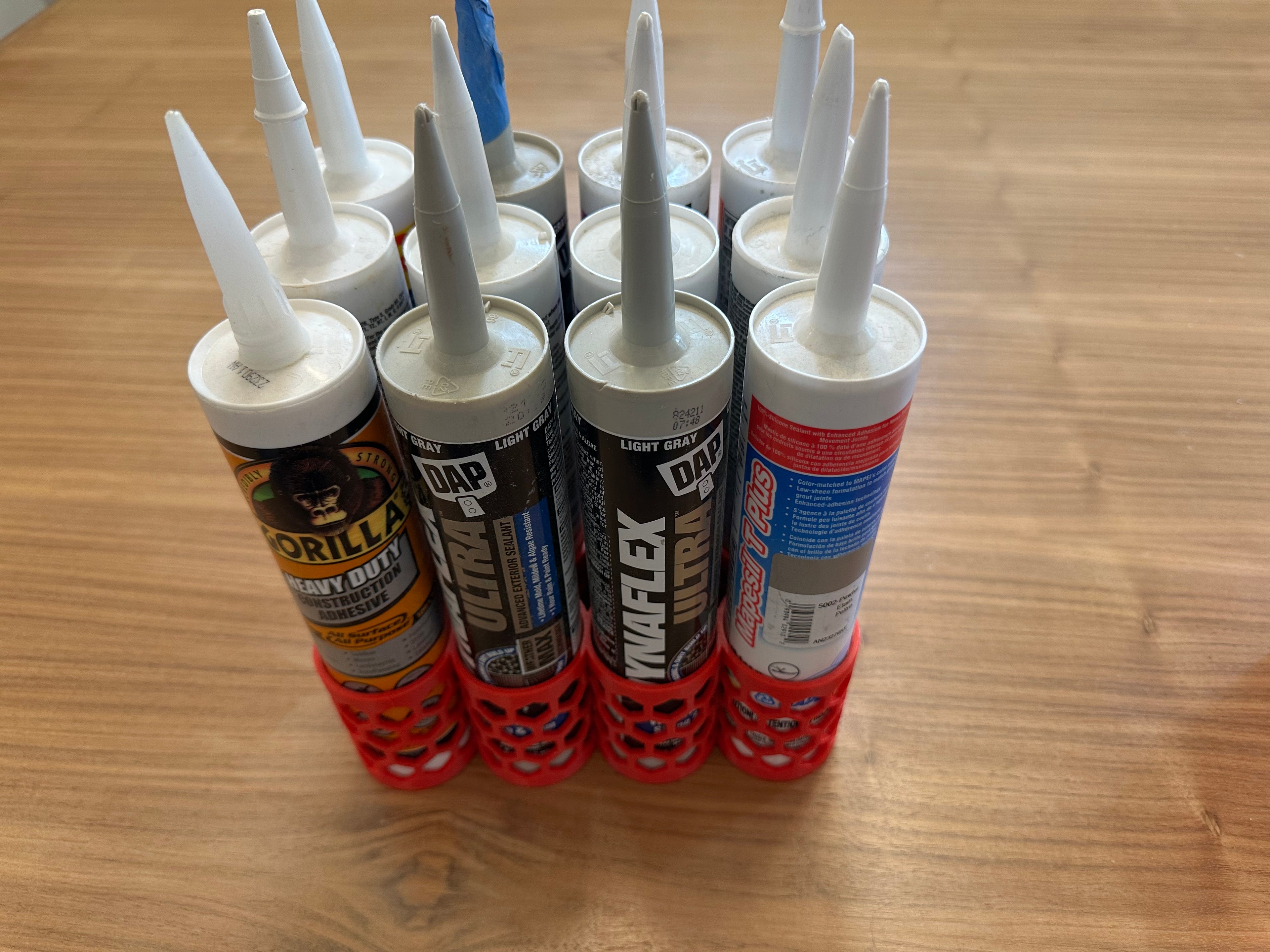 Caulk / Silicone Tube Holder - 12 Pack 10oz