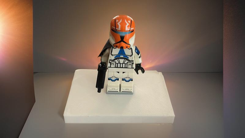 Lego_comatible minifigure stand