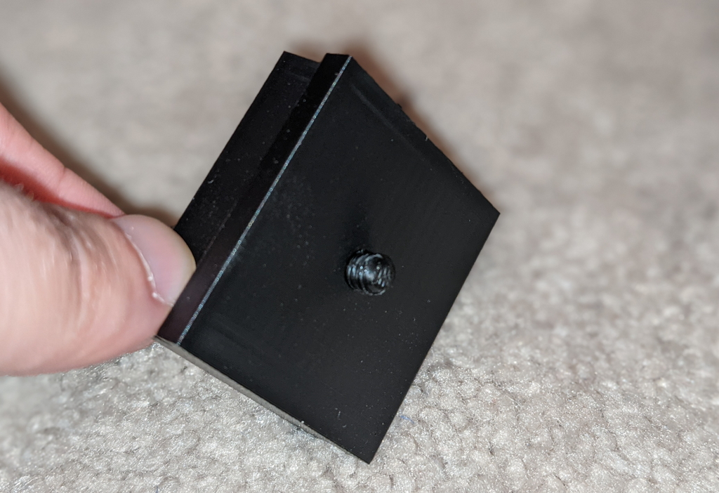 Cam locking camera mount for quick release tripod