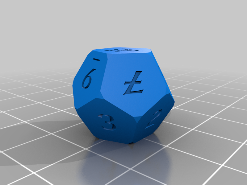 D&D dice set