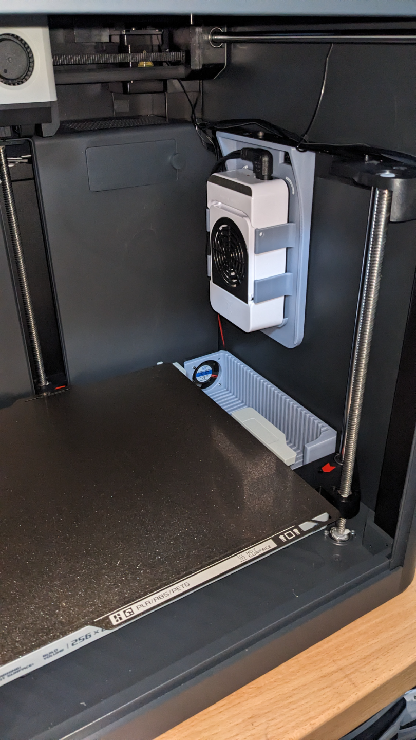 P1S DIY Chamber Heater Bracket and Heat Shield