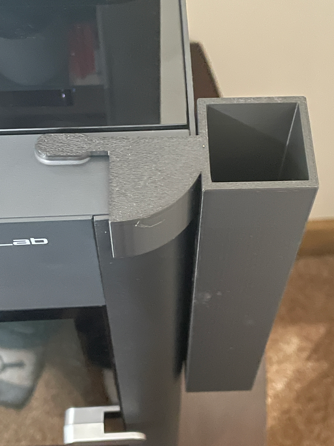 Plug and nozzle purge line container for P1S/P1P