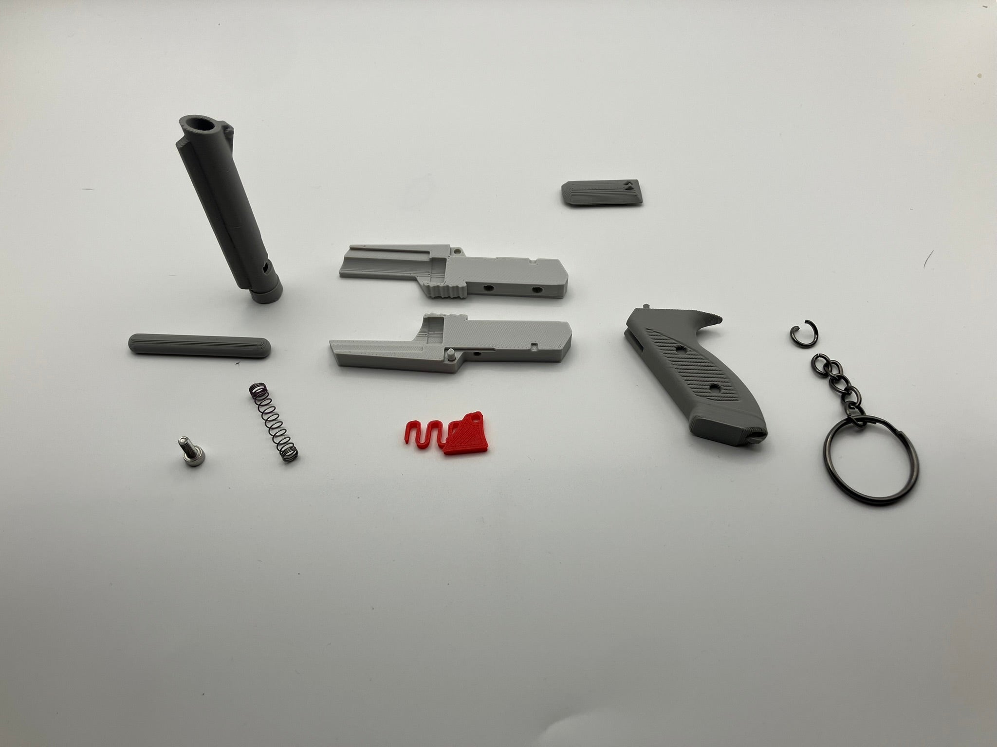 NES Zapper Keychain - functional BB shooter toy
