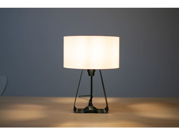 Lampada da Tavolo Minimalista dal Design Curvo