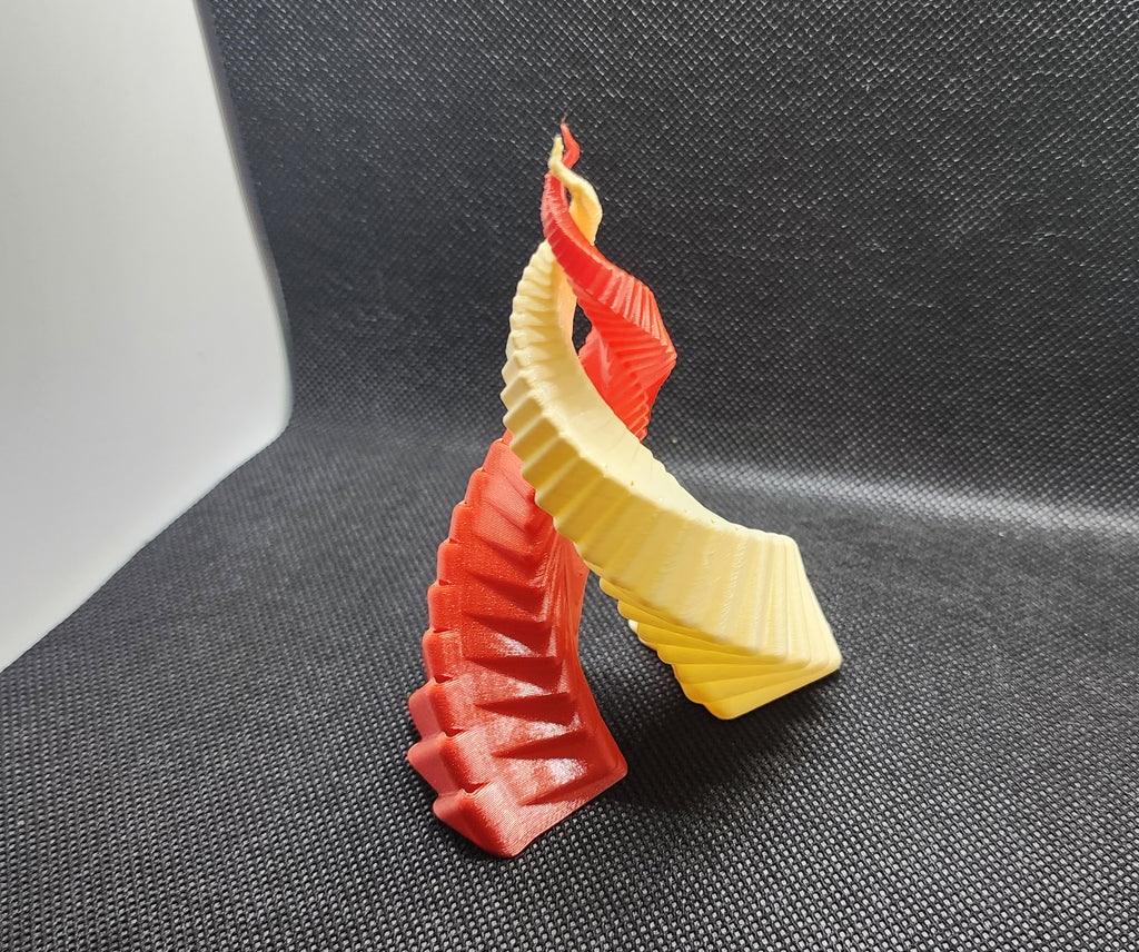 Twisted Horns Sculpture Double & Singles