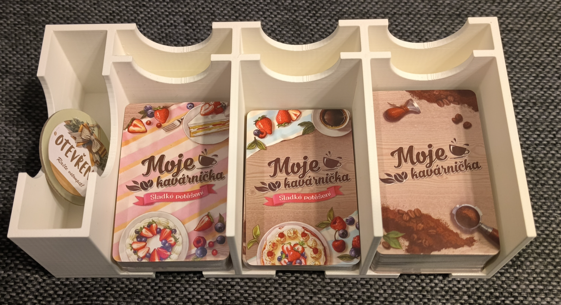 Coffee rush+piece of cake insert (Moje kavarnicka)