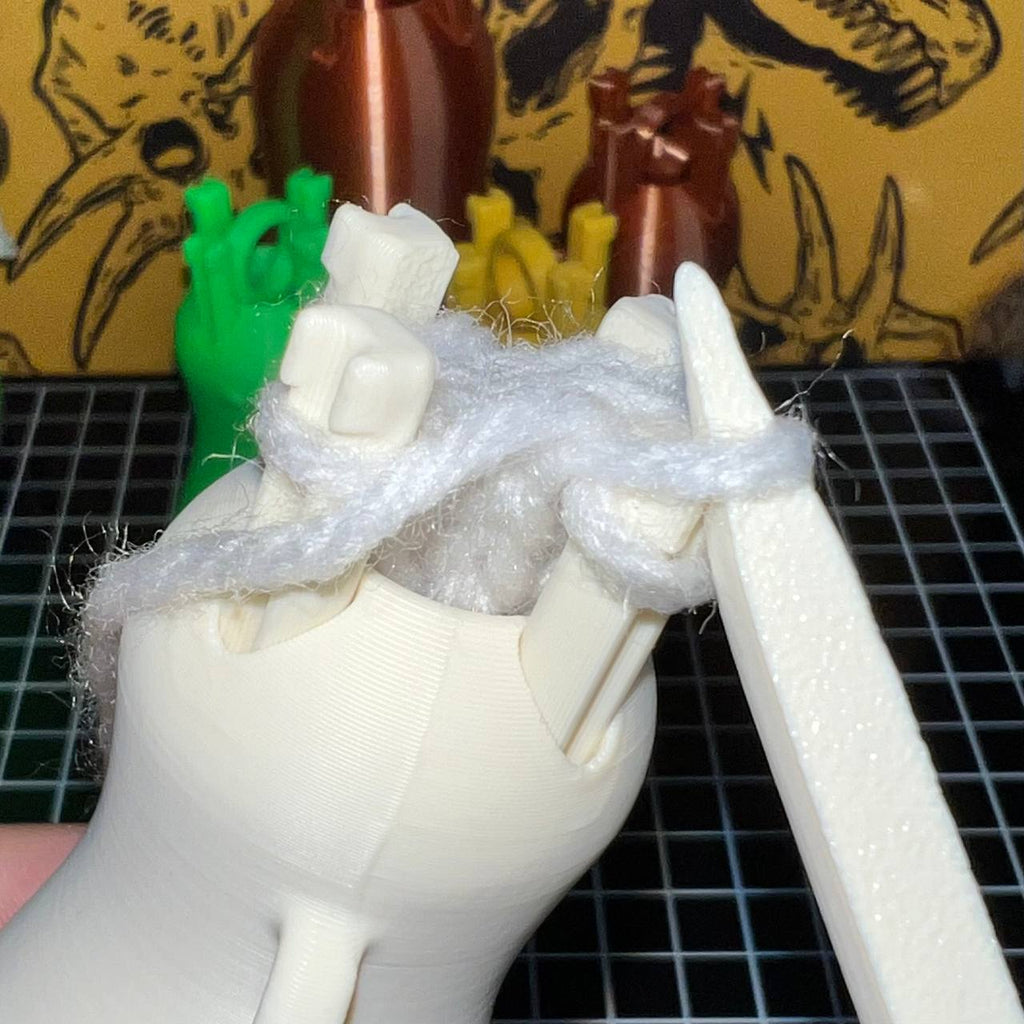 Mini Knitting Doll