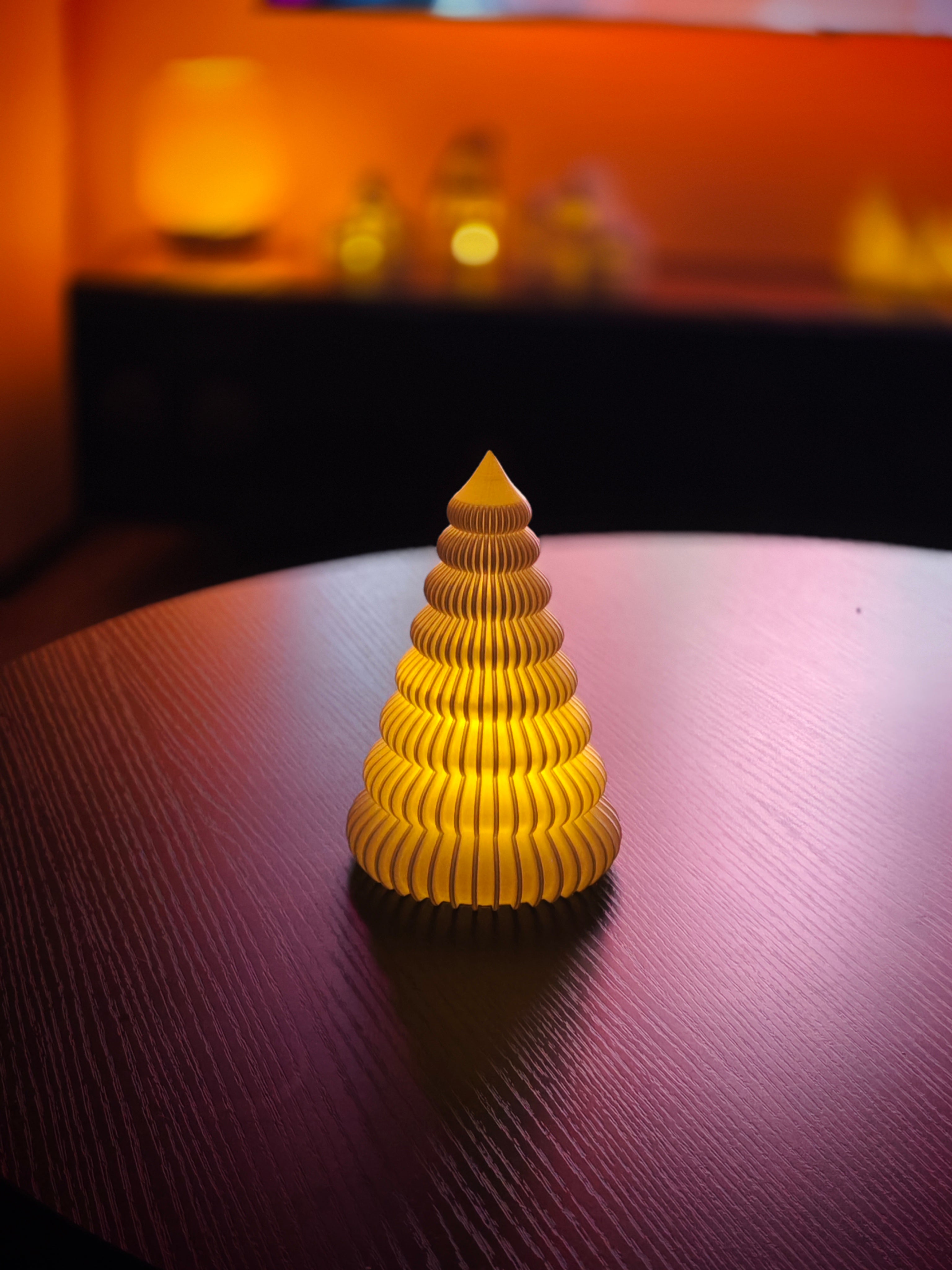 Christmas Gerippter LED-Tannenbaum