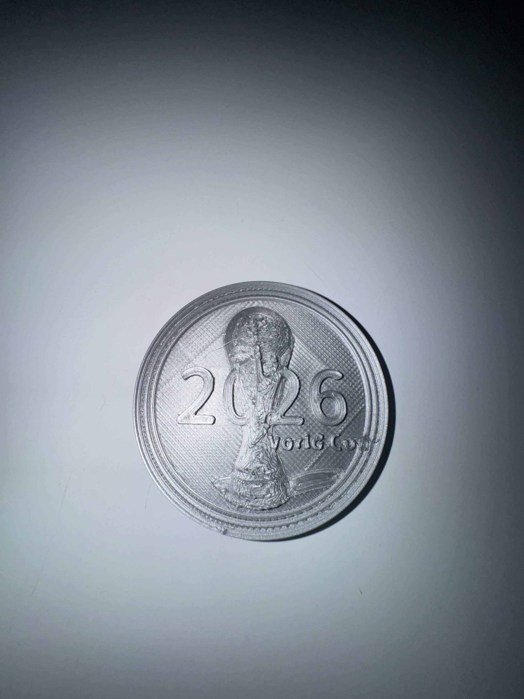 2026 World Cup Commemorative Coin| Easy 3D Print