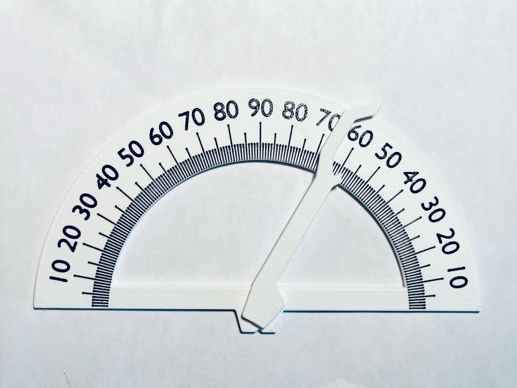 Protractor set