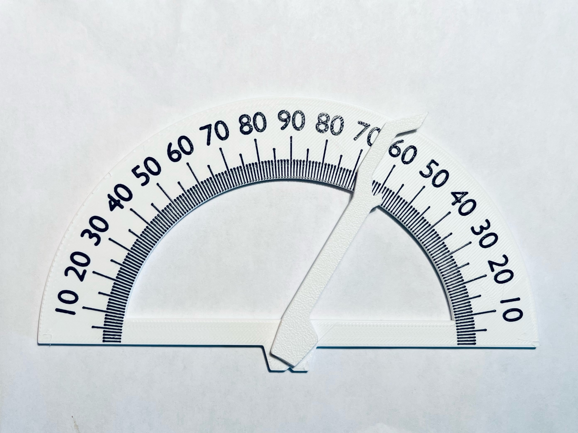 Protractor set