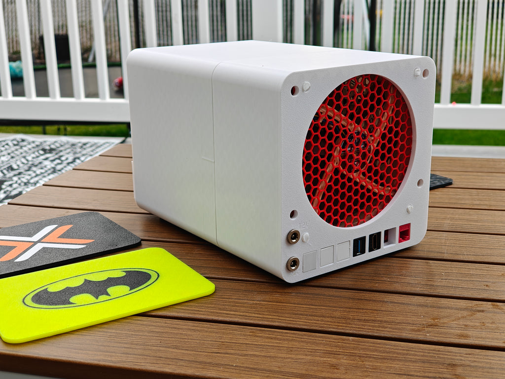 N5 Mini: A 3D-Printed 5-Bay NAS (175x175mm)