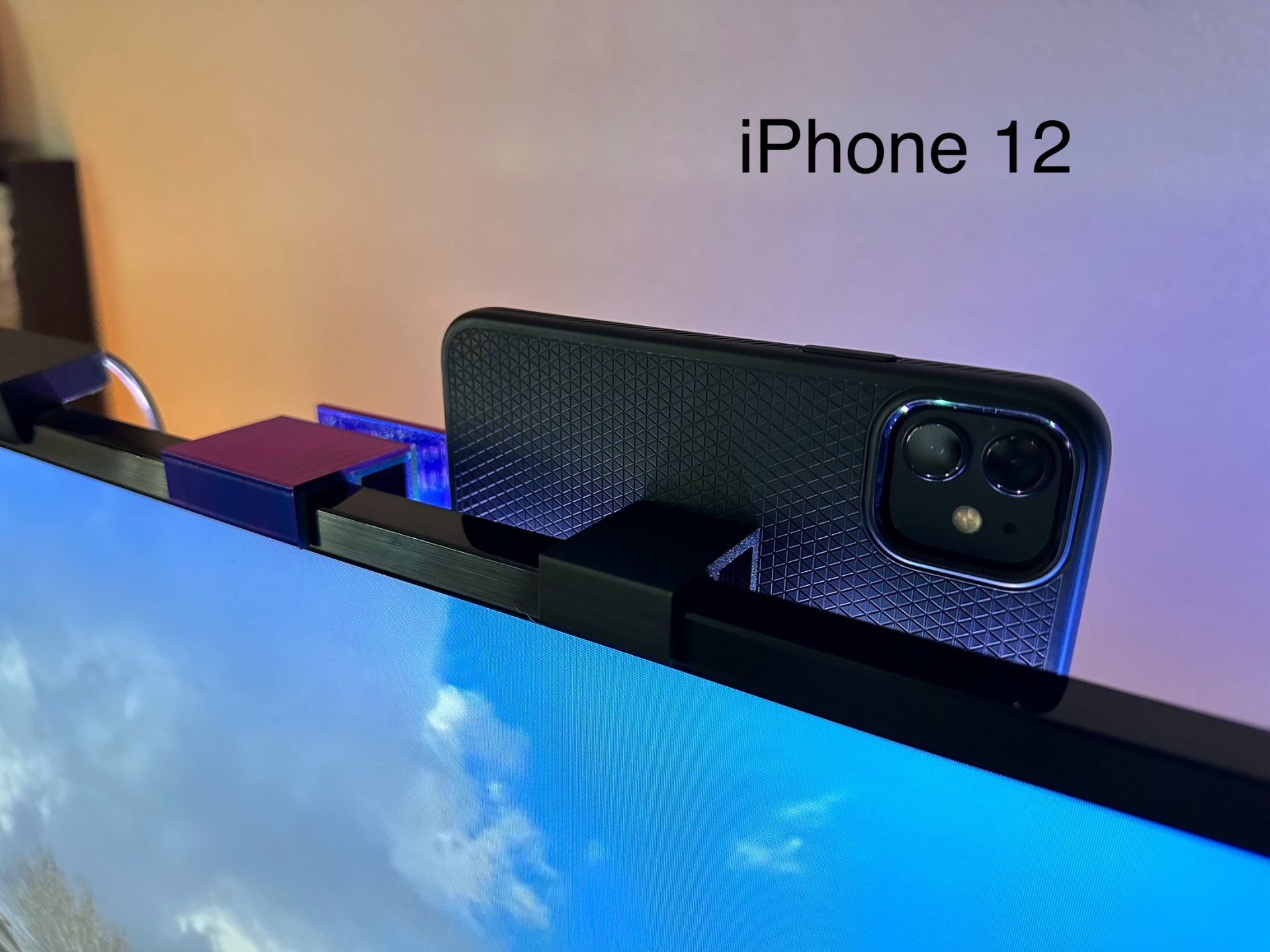 iPhone TV Mount for Continuity Camera