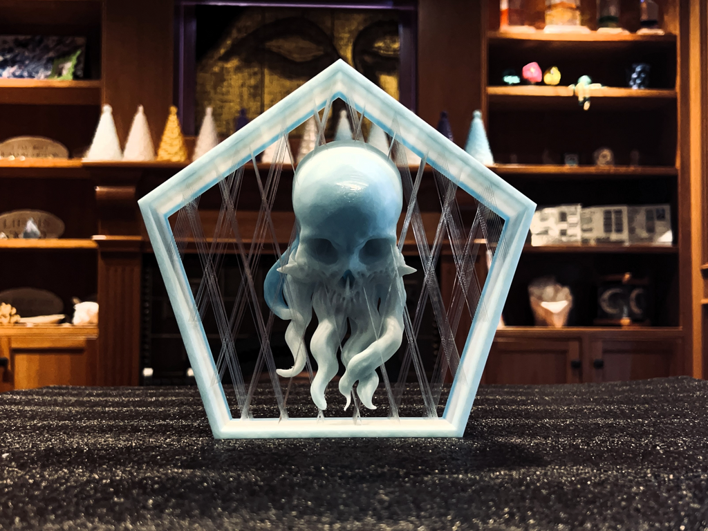 Suspended Tentacle Skull