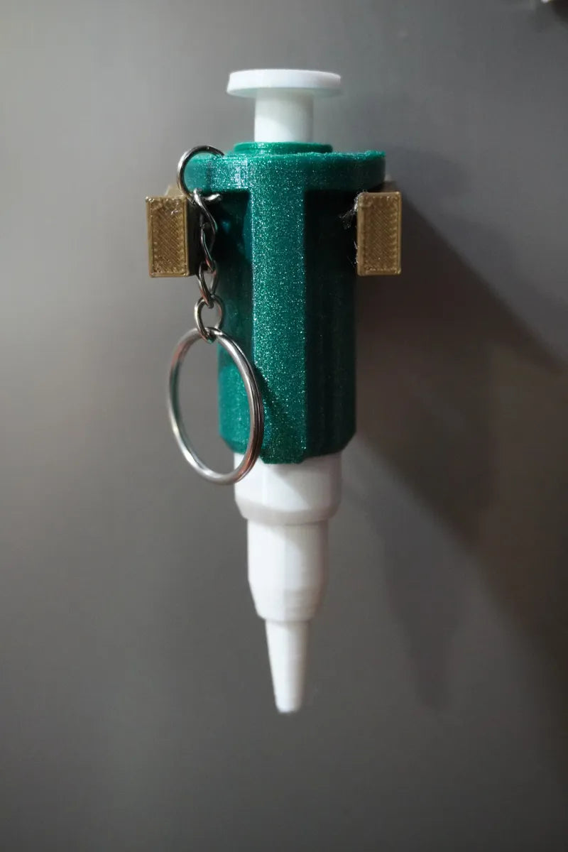 Mini Micropipette Fidget Keychain