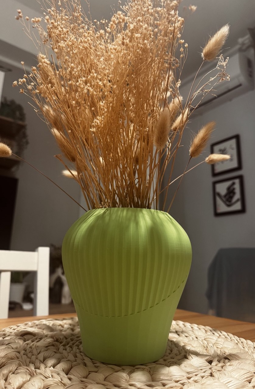 Cactus Rift Japandi Vase - FREE COMMERCIAL LICENSE