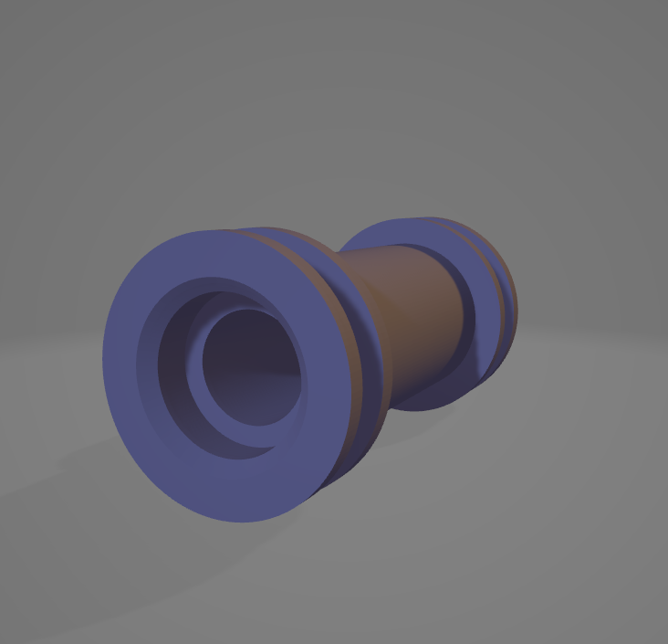 Smooth Roller v1 - 608-2RS Filament Roller