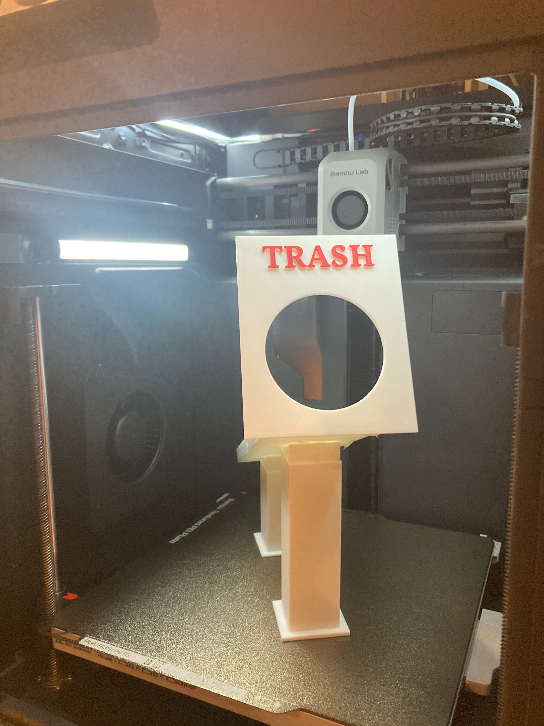 The trash shute