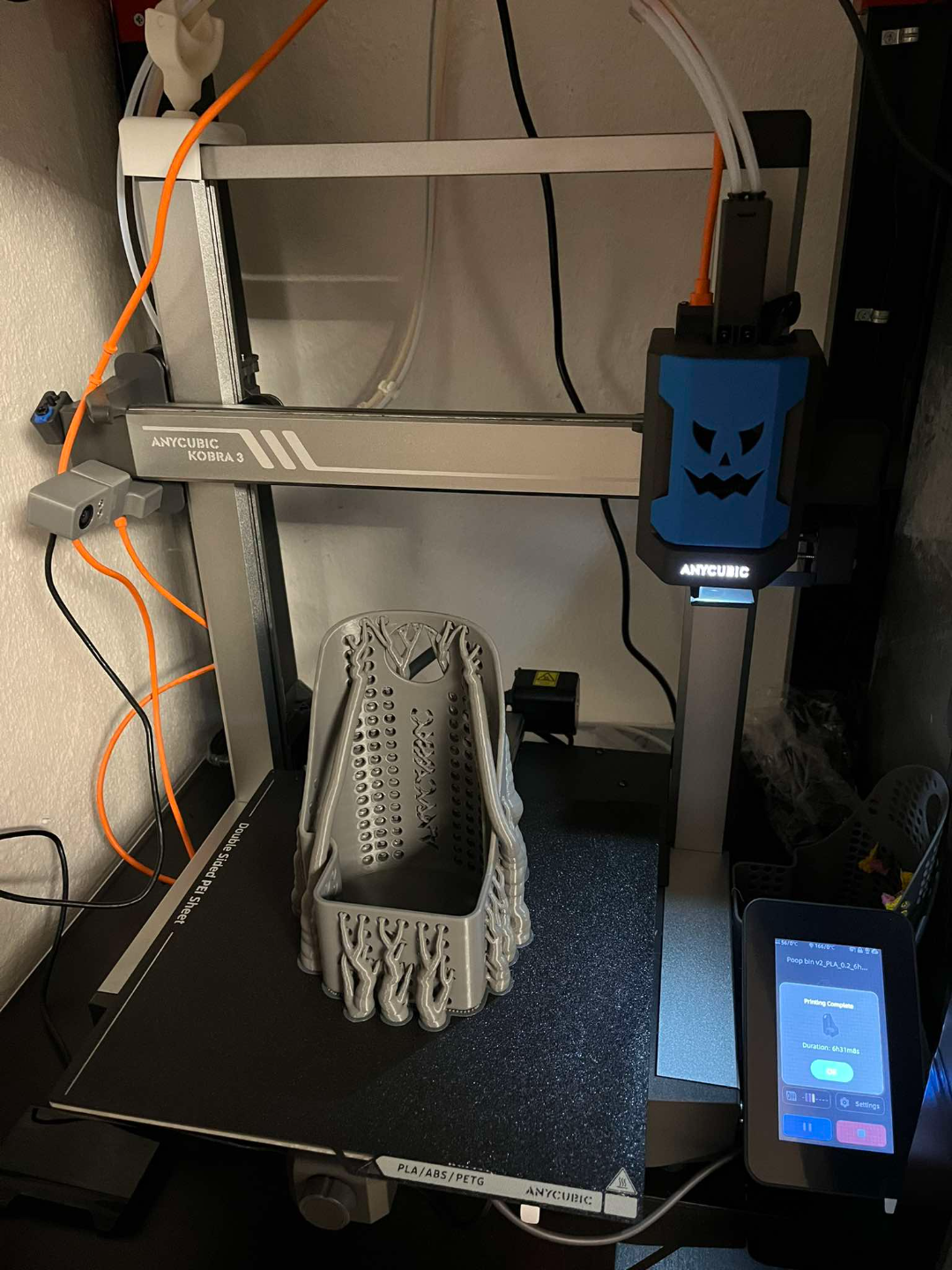 Anycubic Kobra 3 Combo Large Poop Catcher bin