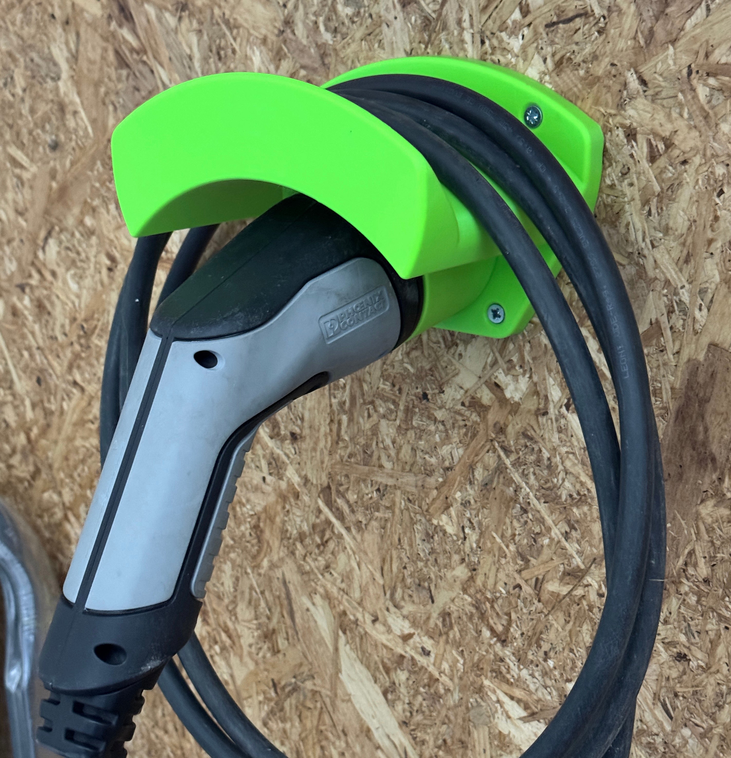 Mennekes Type 2 cable and plug holder