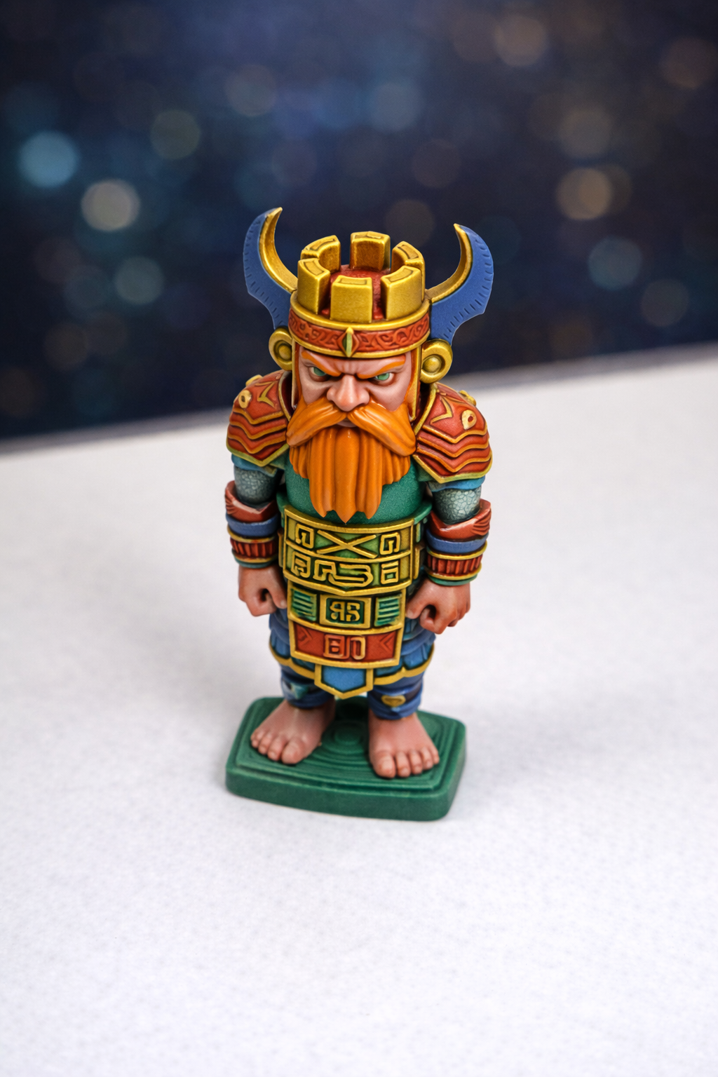 Viking Warrior Statue – Detailed Mini Figure