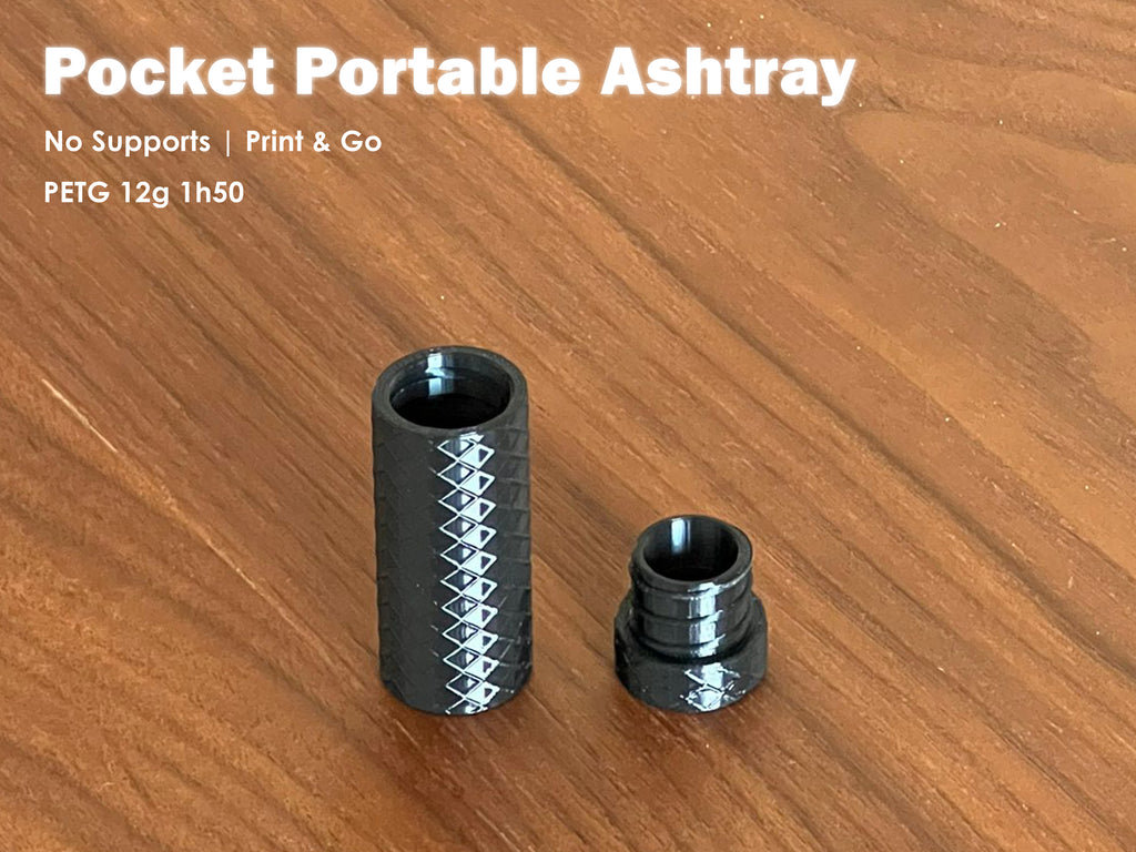 Portable Pocket Ashtray V2