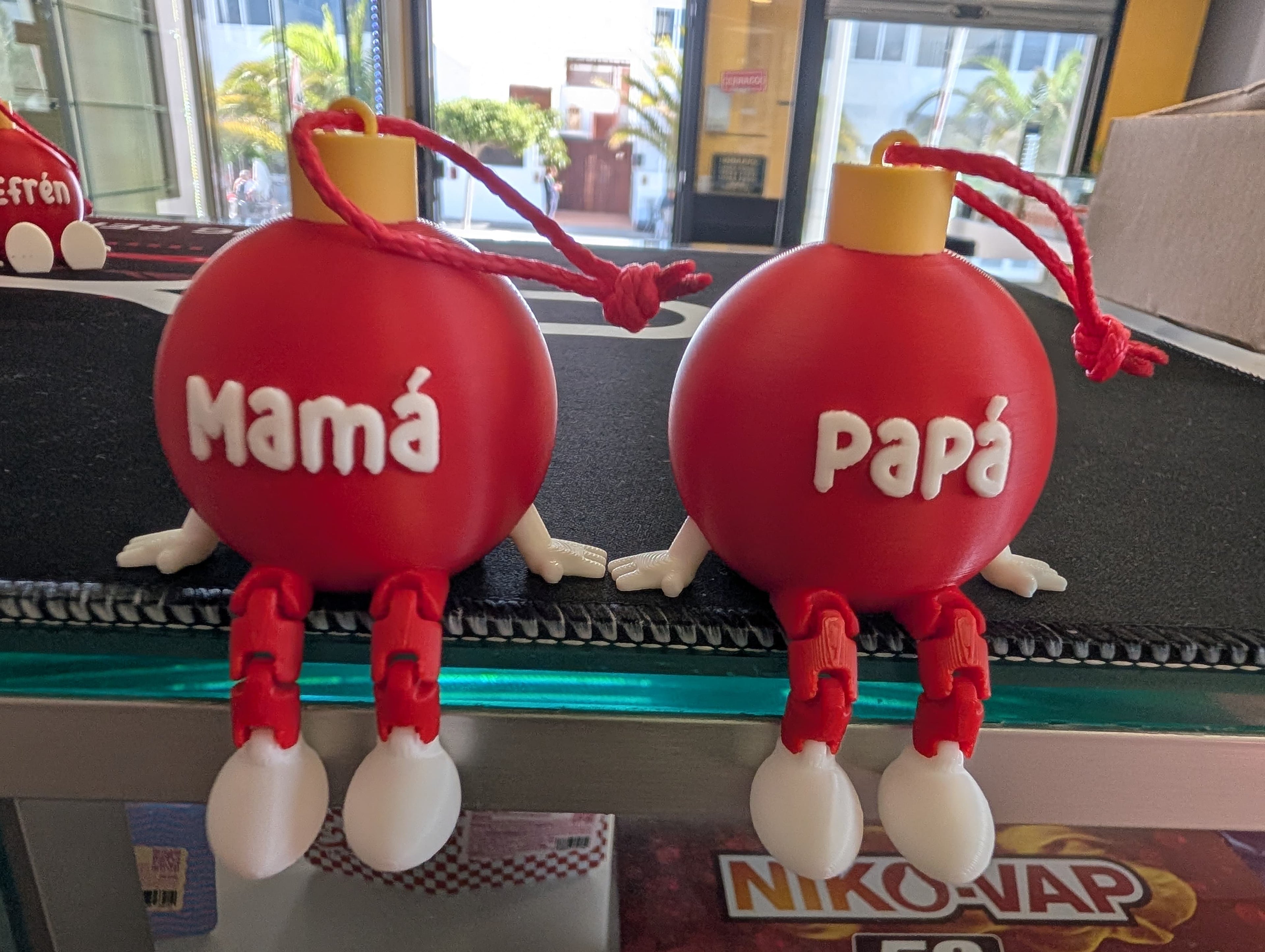 Bola de navidad personalizada articulada